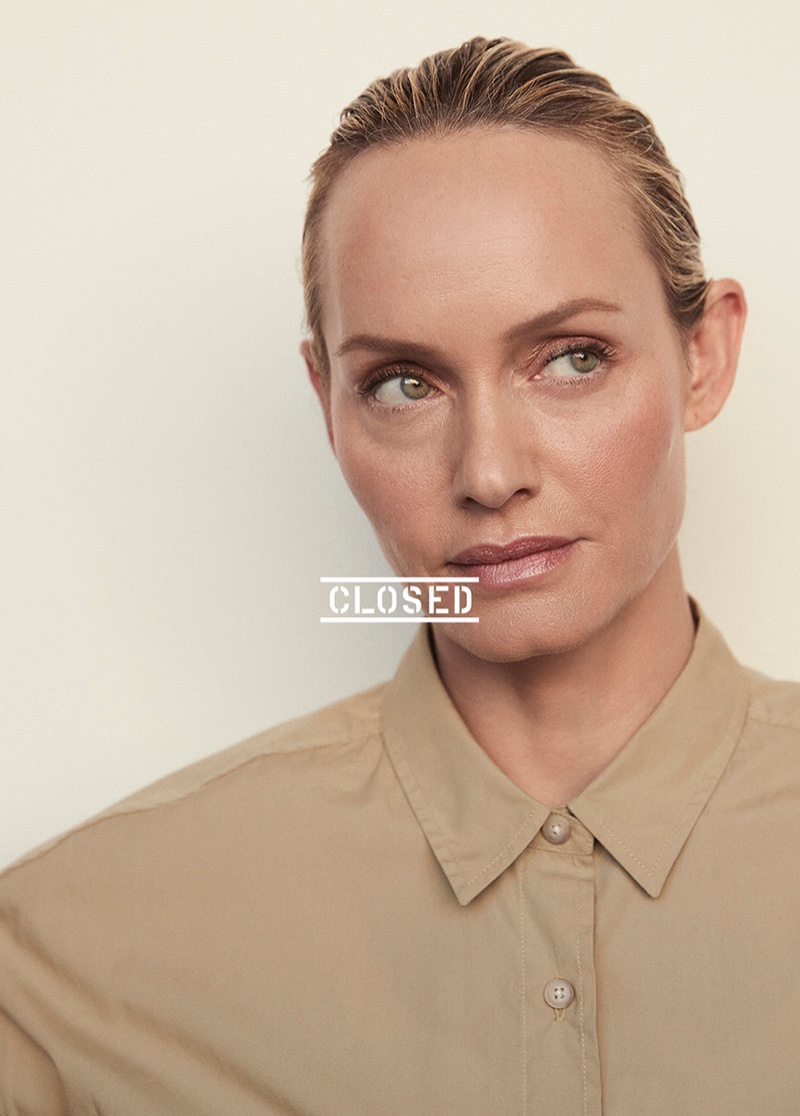 Amber Valletta stars in Closed spring-summer 2021 campaign. Photo: David Roemer