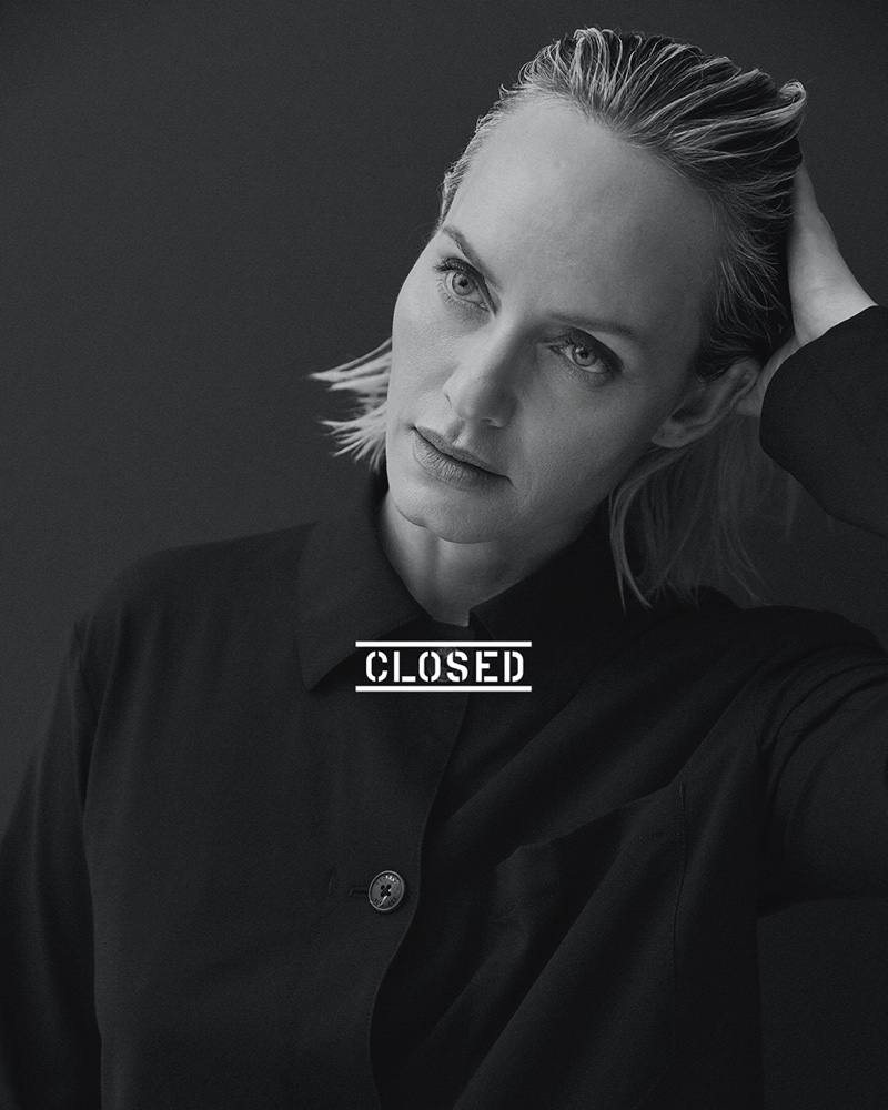 Amber Valletta stars in Closed spring-summer 2021 campaign. Photo: David Roemer