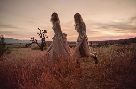 Daphne & Li Model Romantic Fashion for Harper's Bazaar Singapore Daphne & Li Model Romantic Fashion for Harper's Bazaar Singapore