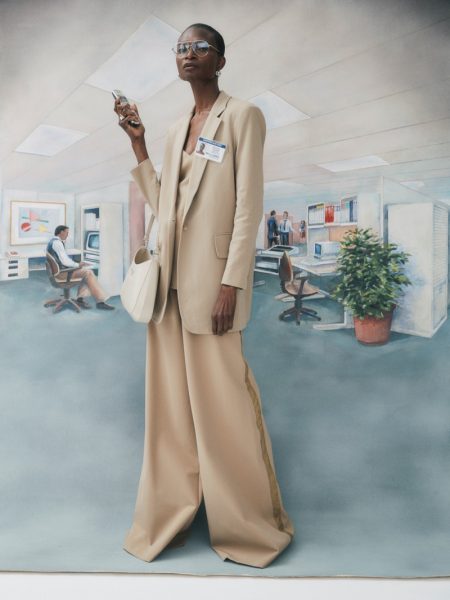 Debra Shaw Poses in Office Looks for Vogue Spain Business Debra Shaw Poses in Office Looks for Vogue Spain Business