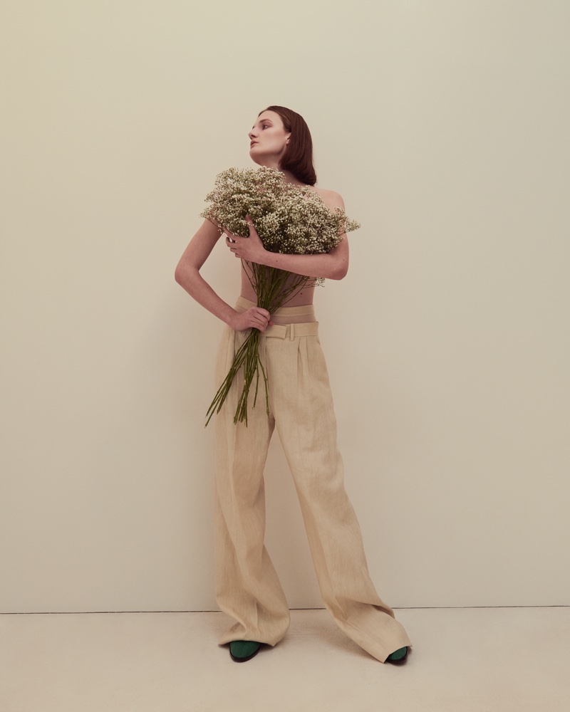 Denisa Smolikova Models Spring Fashion for Numéro Russia