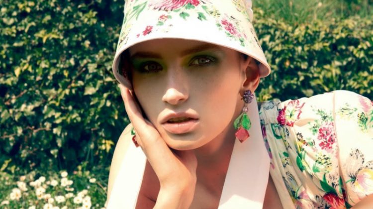 Ekateryna Kirillina Is in Full Bloom for Marie Claire Hong Kong