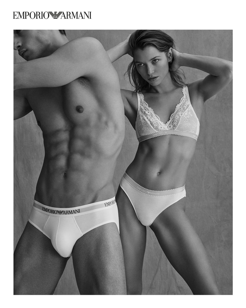 Emporio Armani Underwear unveils spring-summer 2021 campaign.