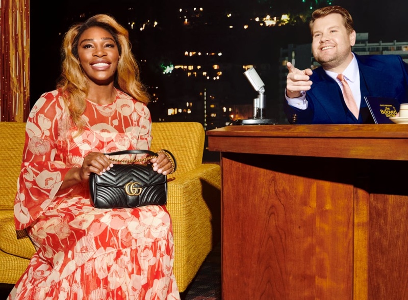 Serena Williams stars in Gucci Beloved handbag campaign.