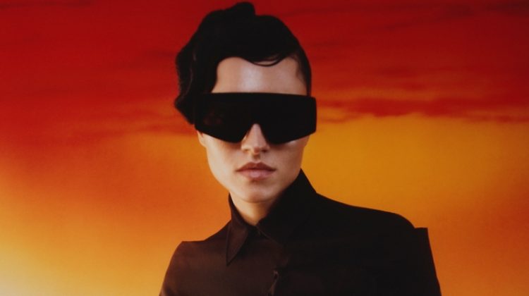 Isabelle Boemeke Poses in Futuristic Fashion for Highsnobiety