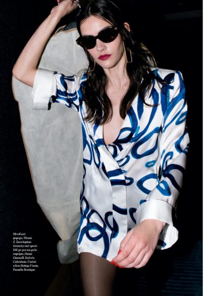 Izarbe Zumeta Poses in Cool Girl Style for Vogue Greece Izarbe Zumeta Poses in Cool Girl Style for Vogue Greece