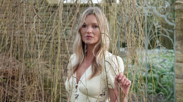 Kate Moss stars in Self-Portrait pre-fall 2021 campaign.