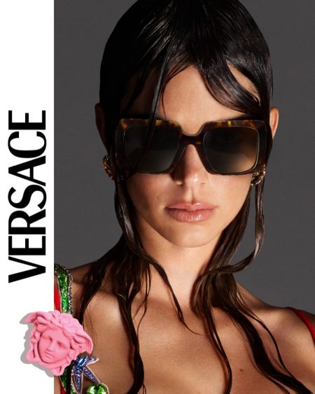 Kendall Jenner Wows in Versace Eyewear Spring 2021 Campaign Versace Eyewear unveils spring-summer 2021 campaign with Kendall Jenner.