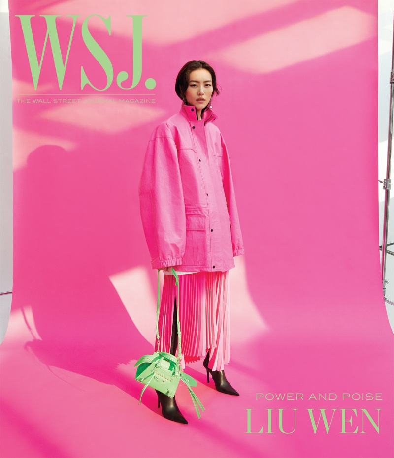 Liu Wen on WSJ. Magazine Digital April 2021 Cover.