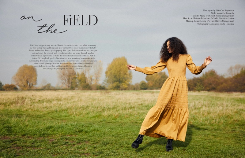 Madu Garcia Poses in Outdoor Styles for Latest Magazine