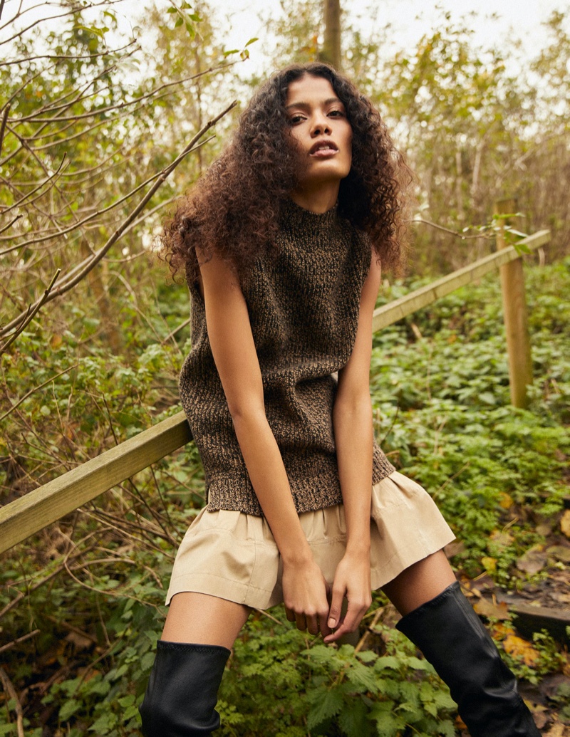 Madu Garcia Poses in Outdoor Styles for Latest Magazine