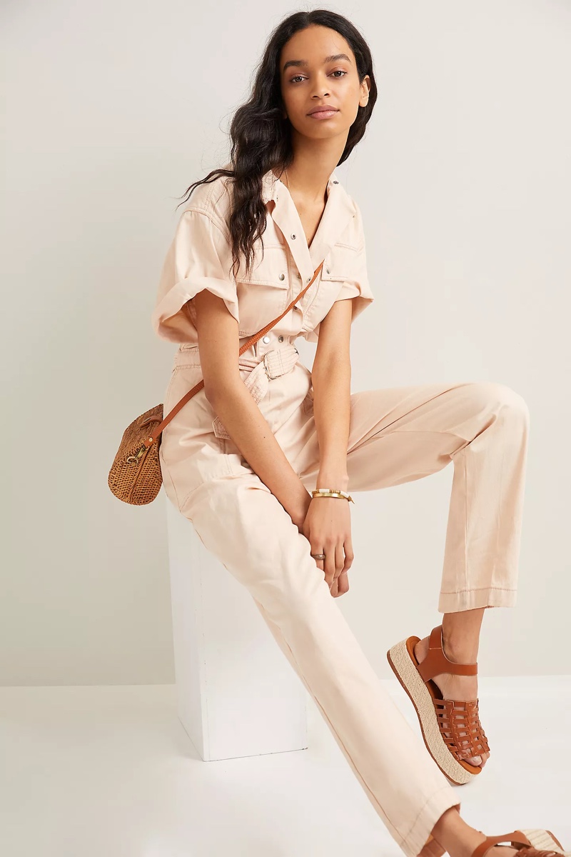 Magli Pascal Dylan Belted Utility Jumpsuit $390