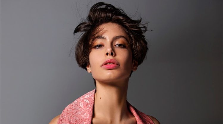 Mara Mararu Poses in Spring Trends for ELLE Romania