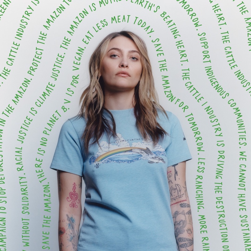 Paris Jackson stars in Stella McCartney x Greenpeace campaign.