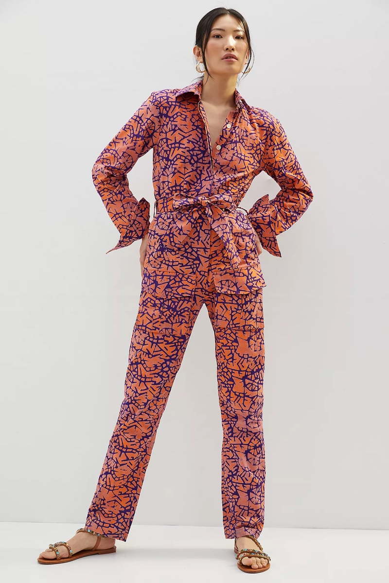 SIKA by Anthropologie Printed Utility Jumpsuit $288