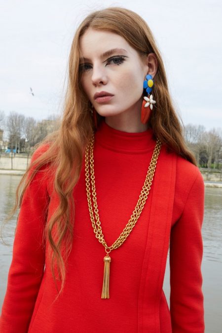 Liya, Alyda, Anja Pose in Paris for Saint Laurent Summer 2021 Campaign Alyda Carder poses for Saint Laurent summer 2021 campaign.