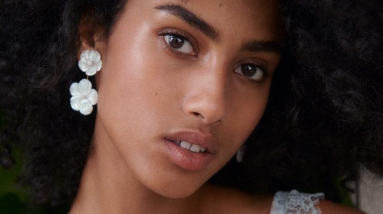 Imaan Hammam stars in Victoria's Secret summer 2021 campaign.