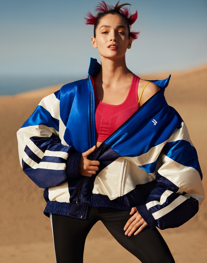 Vita Mir Models Vibrant Desert Fashion for Grazia China
