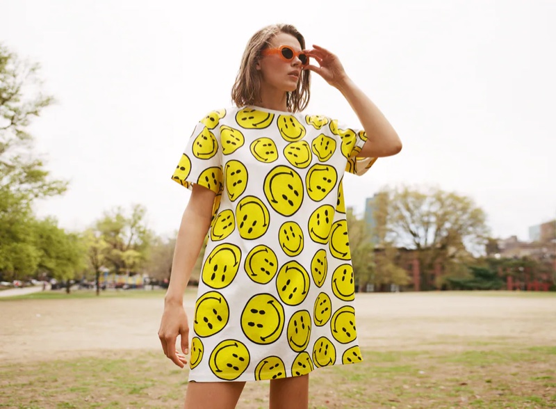 Zara Smiley Happy Collection Dress.