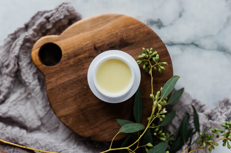 CBD Balm Wooden Backing