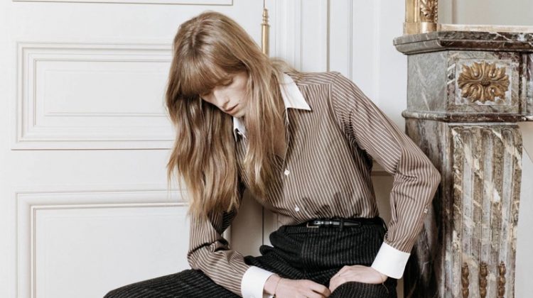 Rianne van Rompaey Returns for Celine Les Grands Classiques Campaign