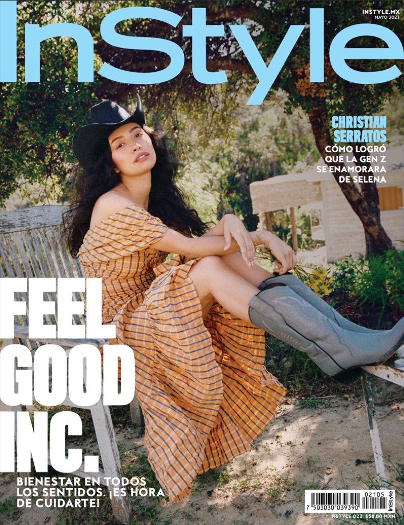 Christian Serratos on InStyle Mexico May 2021 Cover. Photo: Graham Dunn