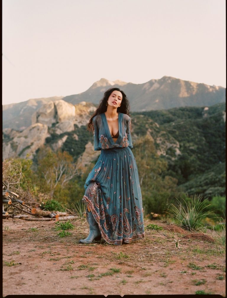 Christian Serratos InStyle Mexico Graham Dunn Cover Photos
