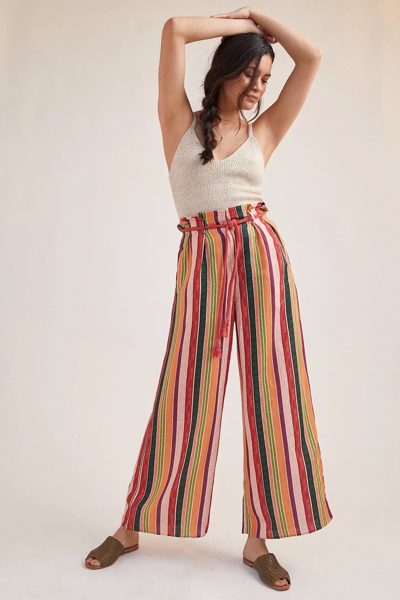 Farm Rio Augustine Wide-Leg Pants $158