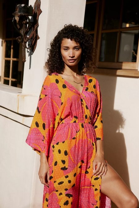 Make A Statement in Farm Rio's Colorful Prints Farm Rio Bananas Cover-Up Maxi Dress $175