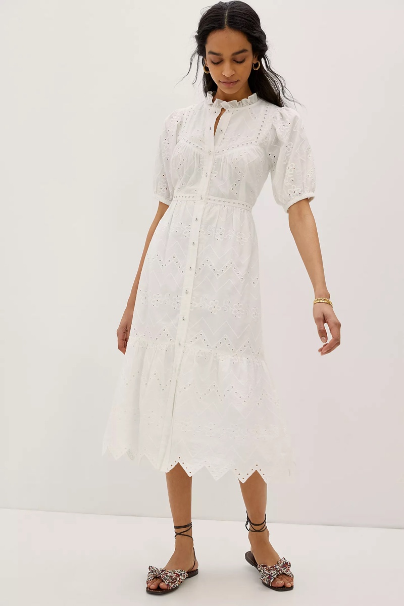 Forever That Girl Cymbeline Eyelet Maxi Dress $248