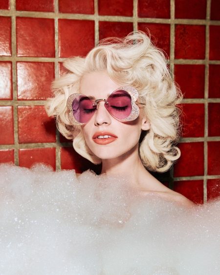 Gucci Gets Glam With 'Hollywood Forever' Sunglasses Campaign Gucci Hollywood Forever 2021 sunglasses campaign.
