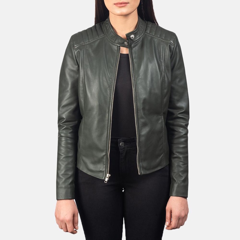 Green Leather Jacket