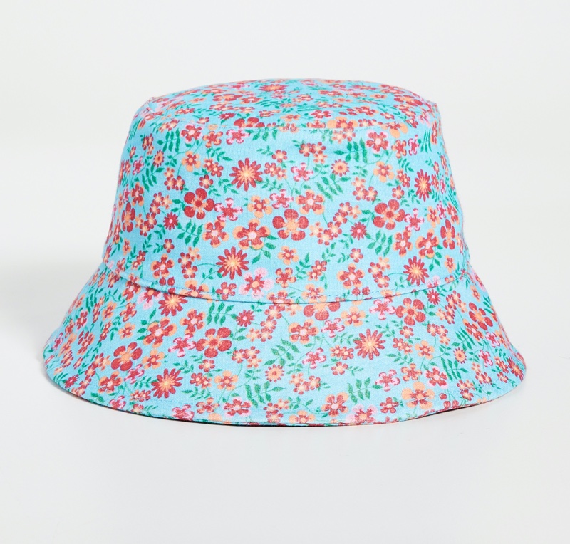 Lele Sadoughi Bucket Hat in Ditsy Floral $128