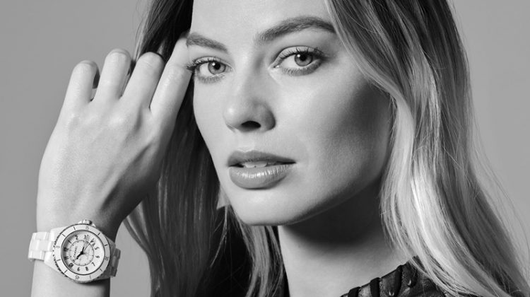 Margot Robbie is the Face of Chanel’s J12 Watch Campaign