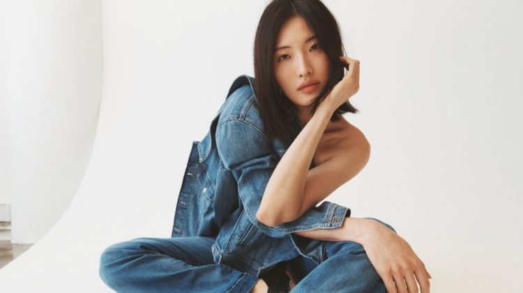 Nuri Son Shows Off Denim Styles for M Milenio Magazine