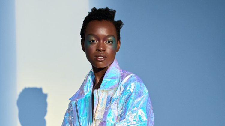 Silvia Morales Captivates in Vibrant Styles for ELLE Serbia