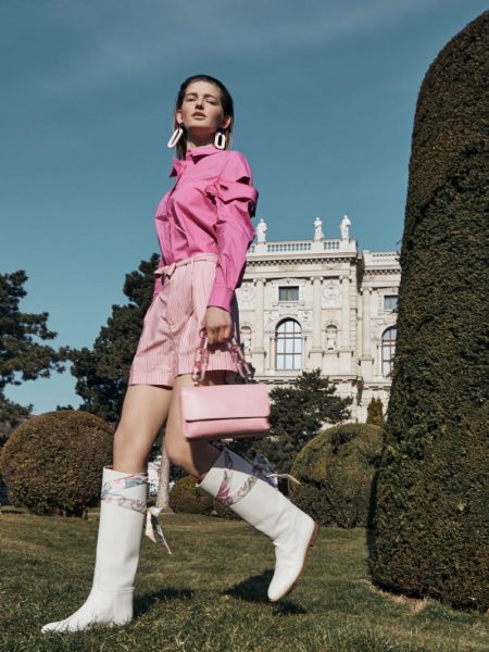 Simona Godal Poses in Colorful Fashions for Vogue Ukraine Simona Godal Poses in Colorful Fashions for Vogue Ukraine