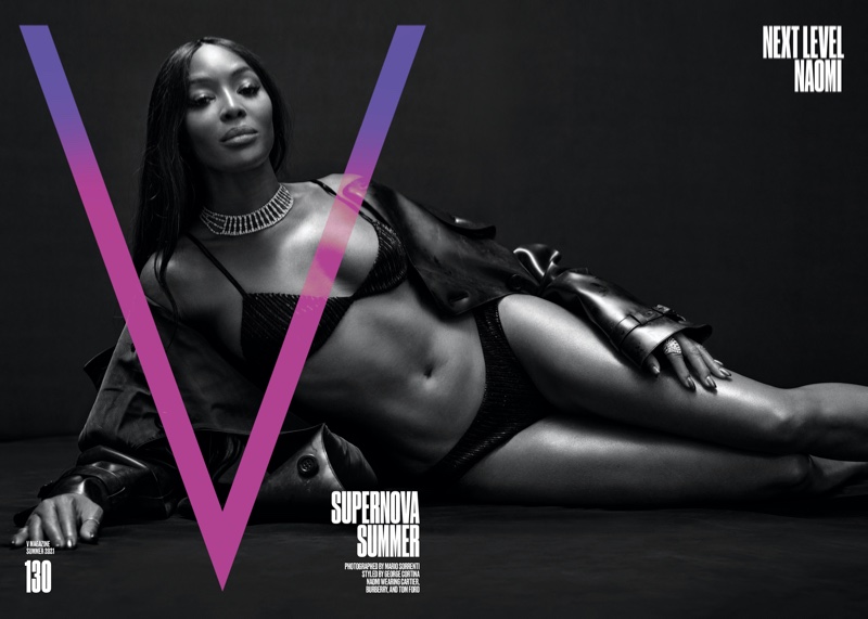 Naomi Campbell on V Magazine #130 Summer 2021 Cover.