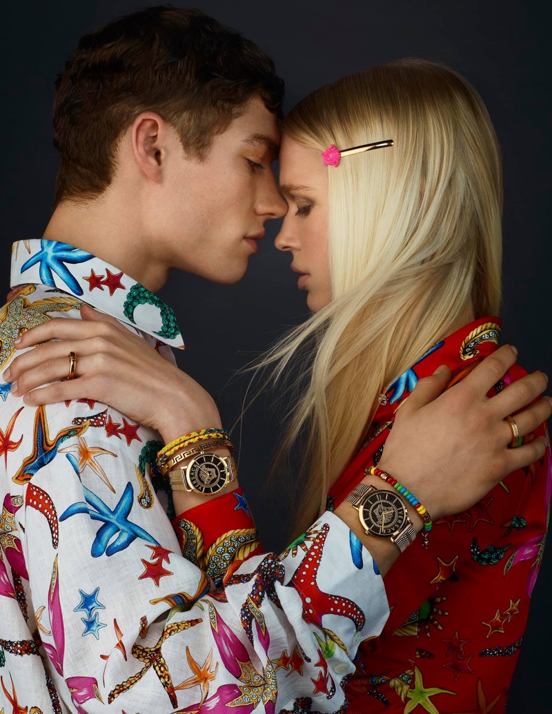 Versace Watches unveils spring-summer 2021 campaign.