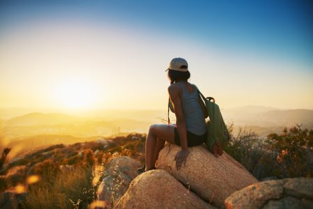 8 Interesting Facts About San Diego That Make It a Unique City Woman San Diego Back Sitting Rock