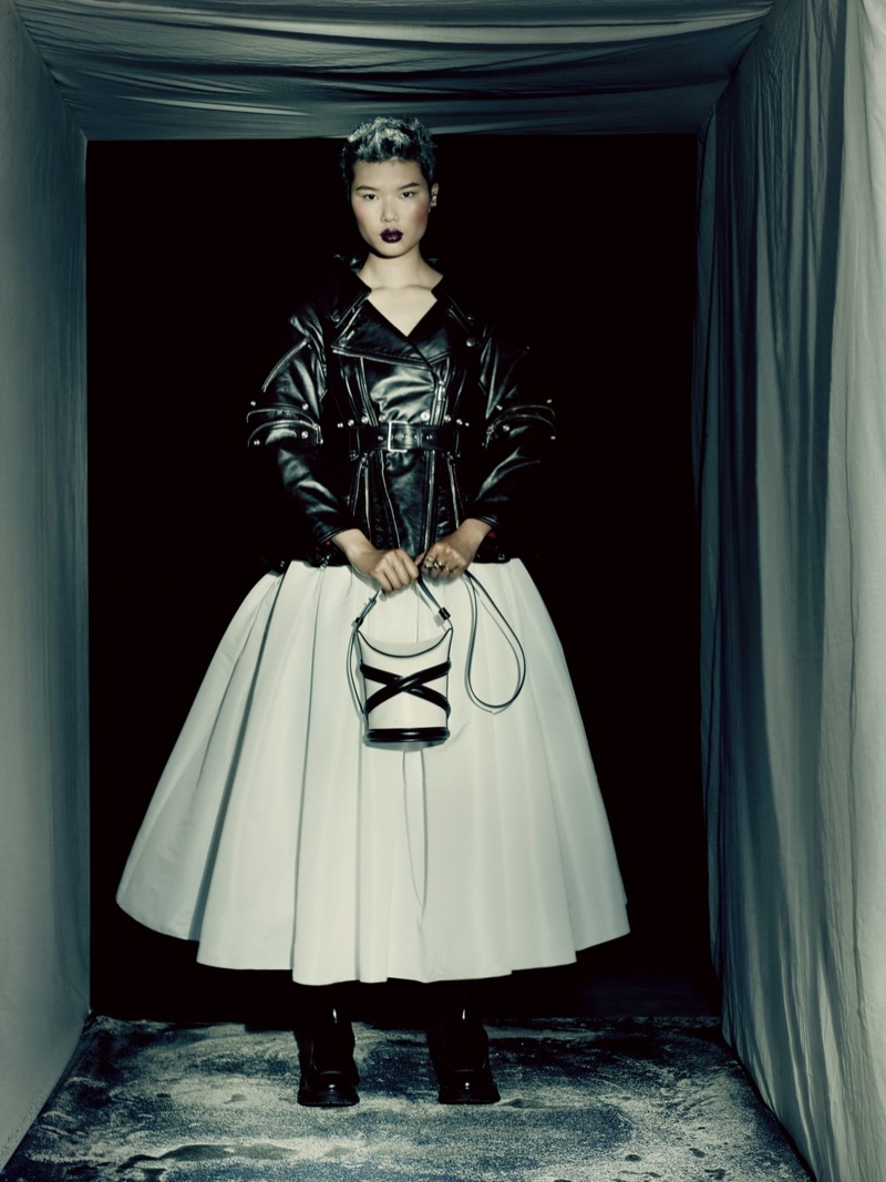 Alexander McQueen fall-winter 2021 campaign.