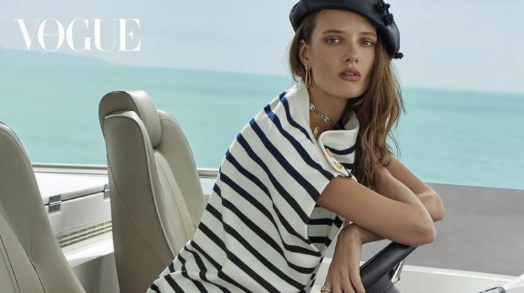 Alicja Tubilewicz Models Sailing Styles for Vogue Thailand