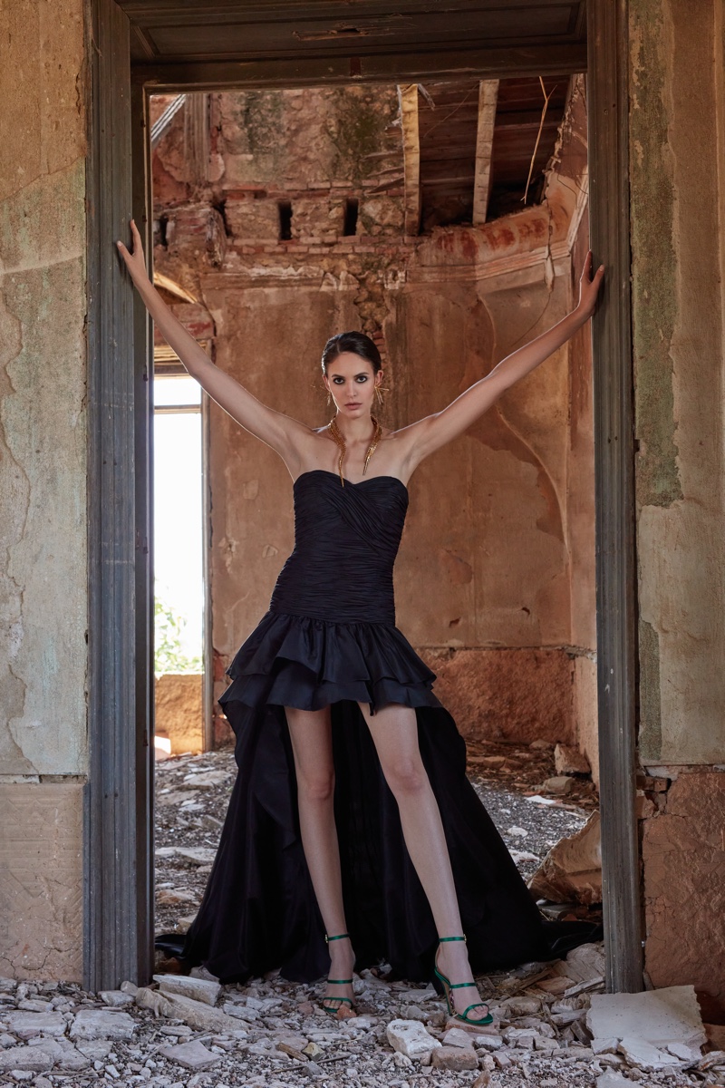 Ana Nunez Models Chic Looks for L'Officiel Lithuania
