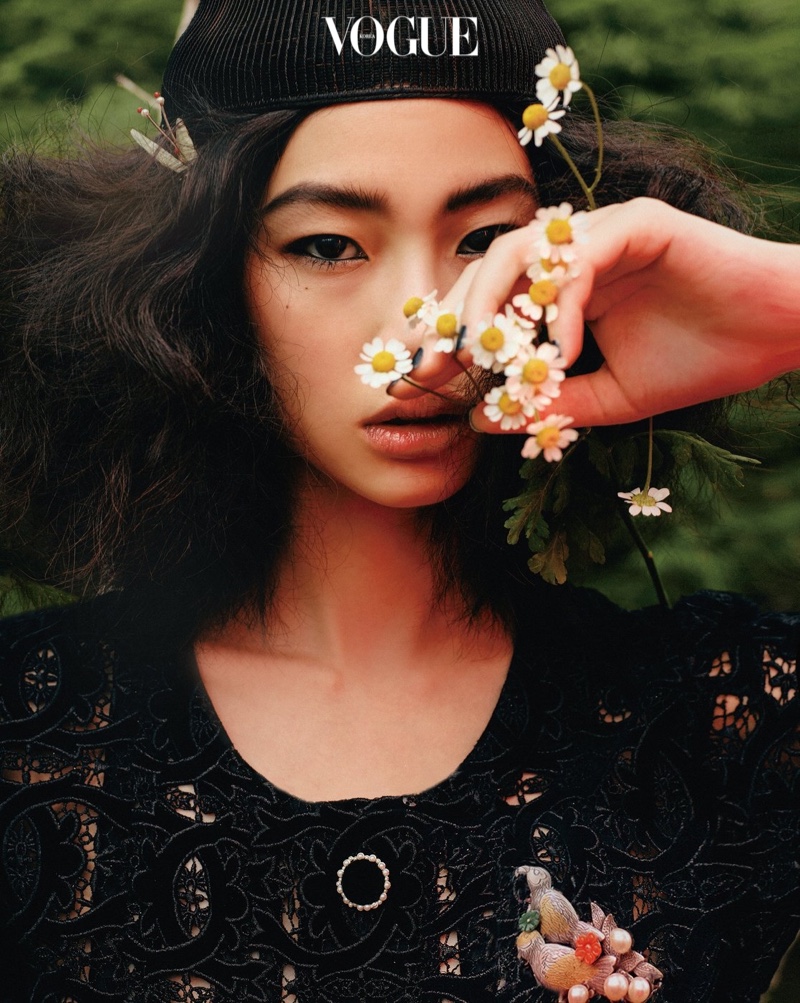 Hoyeon Jung Captivates in Chanel Fashions for Vogue Korea