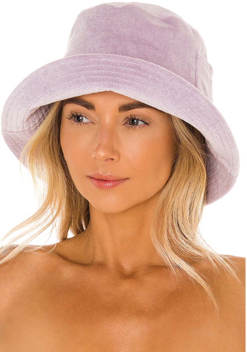 Lack of Color Wave Bucket Hat in Lavender Terry $99