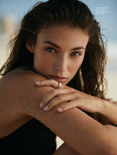 Lorena Rae Wears Swim Season Looks for ELLE Croatia Lorena Rae. Photo: Fernando Sippel for ELLE Croatia