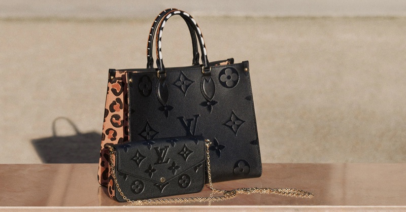 Leopard prints stand out for Louis Vuitton Wild at Heart collection.