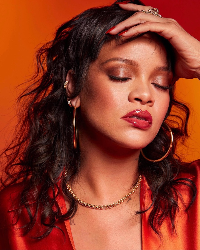Rihanna Fenty Beauty Gloss Bomb Heat Campaign | Fashion Gone Rogue