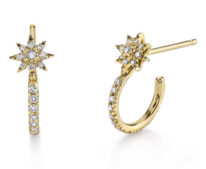 Shay Diamond Pave Star Huggie Hoop Earrings $1,250