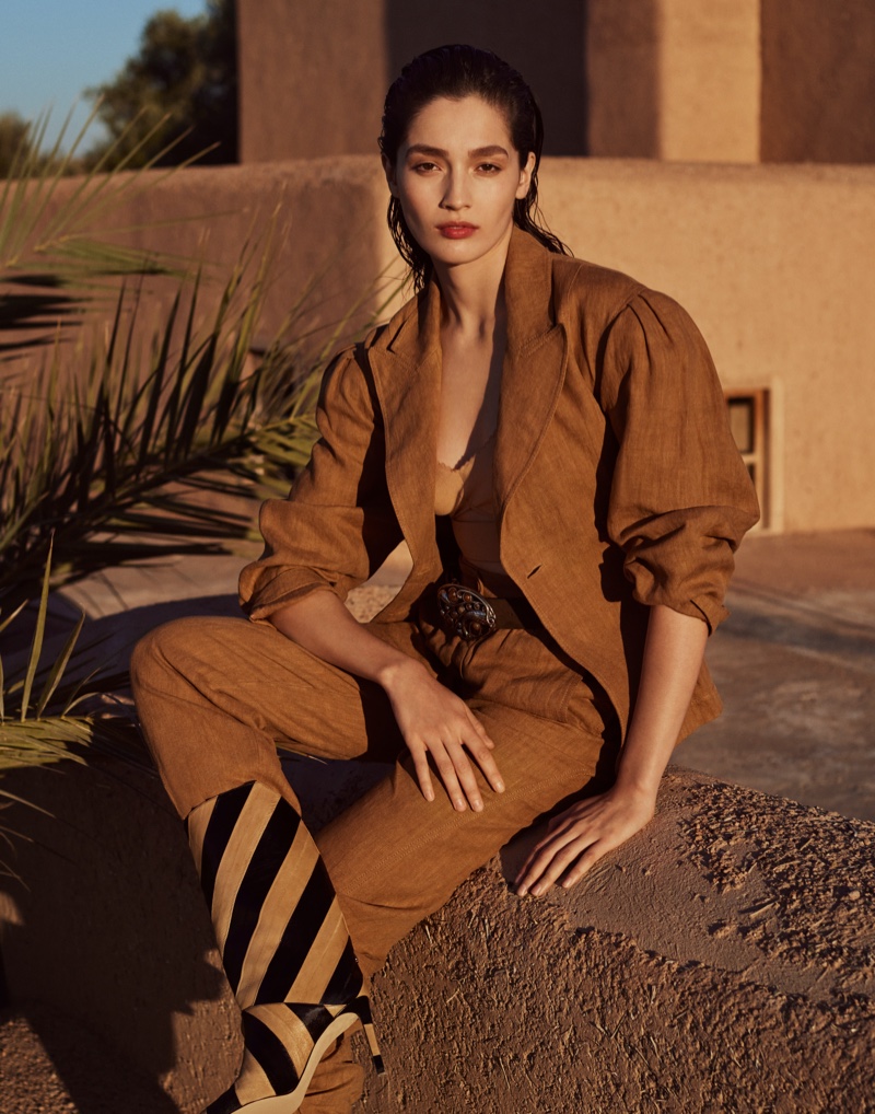 Vita Mir Jason Kim Grazia China Neutral Fashion Editorial